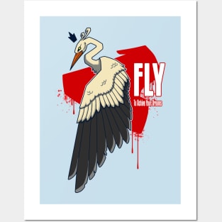 Fly To Achieve Your Dreams Posters and Art